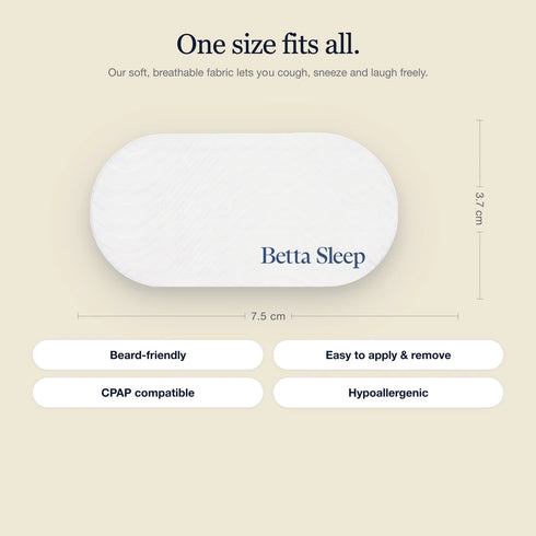 Betta Sleep Collagen infused Mouth Tape 30-Betta Sleep-Matakana Pharmacy