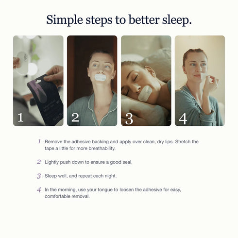 Betta Sleep Collagen infused Mouth Tape 30-Betta Sleep-Matakana Pharmacy