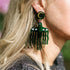 Big Birds Green Earrings-Studio Soph-Matakana Pharmacy