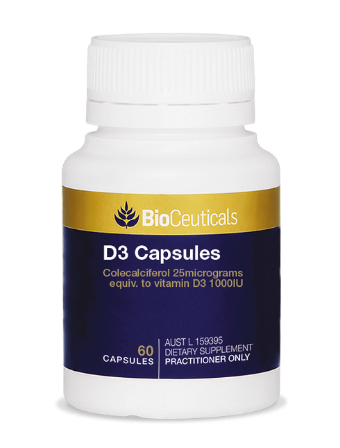 BioCeutical Vitamin D3 Capsules 60s-Matakana Pharmacy