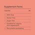 Supplement facts of BioMax PQQ + CoQ10 Complex 300mg 30vcaps. It is GMO, Gluten, Sugar free with other benefits