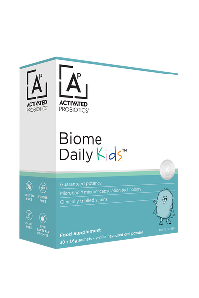 Biome Daily Kids Probiotic 30sachets-Activated Probiotics-Matakana Pharmacy