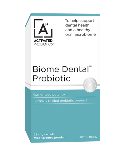 Biome Dental Probiotic 28Sachets-Activated Probiotics-Matakana Pharmacy