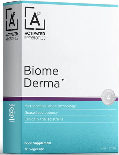 Biome Derma Probiotic 30 Capsules-Activated Probiotics-Matakana Pharmacy