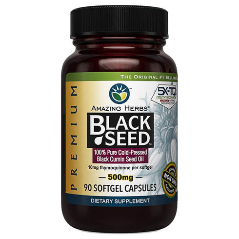 Image of Black Seed Oil Premium 500mg 90sgcaps