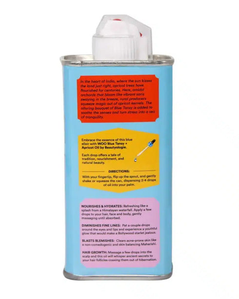 Blue Tansy & Apricot Oil | Calming, Hydrating, Revitalizing-WOO | World Of Oils-Matakana Pharmacy