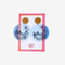 Blue Disk Earrings-Studio Soph-Matakana Pharmacy
