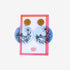 Blue Disk Earrings-Studio Soph-Matakana Pharmacy