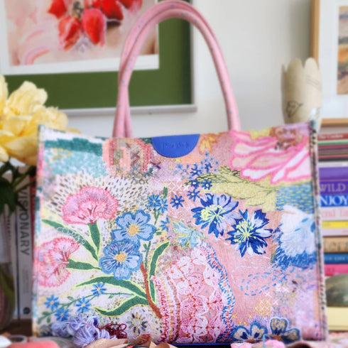 Boxy Tote Bag - Meadow-Fleur Woods-Matakana Pharmacy