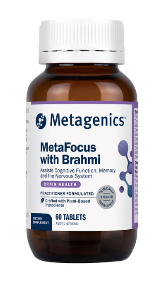 MetaFocus with Brami (previously Brahmi Tone)-Metagenics-Matakana Pharmacy