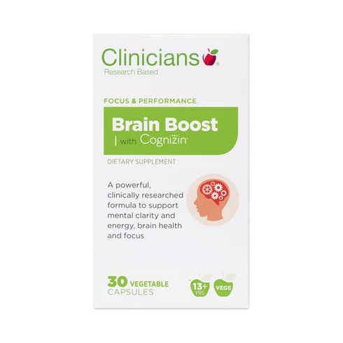 Brain Boost with Cognizin 10 Capsules | Clinicians-Clinicians-Matakana Pharmacy