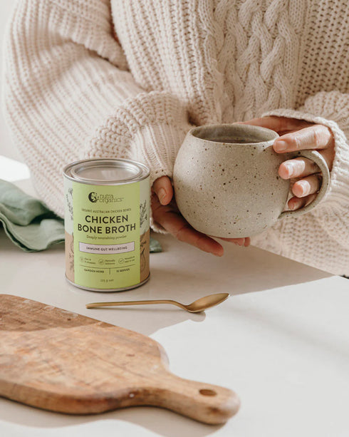 Chicken Bone Broth Garden Herb 125g-Matakana Pharmacy
