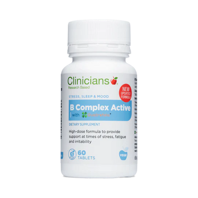 B Complex Active 60 Tablets | Clinicians-Clinicians-Matakana Pharmacy