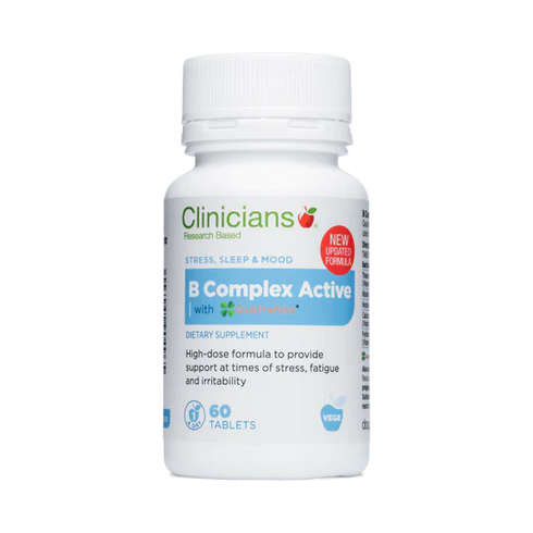 B Complex Active 60 Tablets | Clinicians