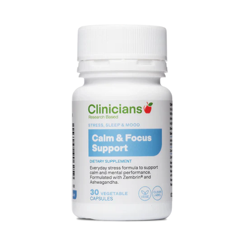 Clinicians Calm & Focus Support Value 4-Pack-Clinician's-Matakana Pharmacy