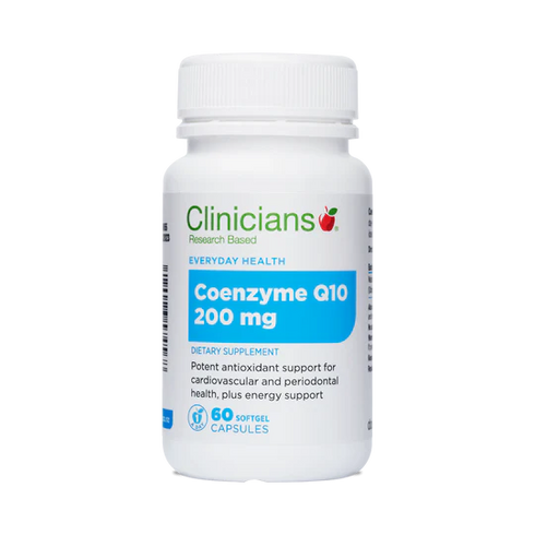 Coenzyme Q10 200mg 60 Capsules | Clinicians-Clinicians-Matakana Pharmacy