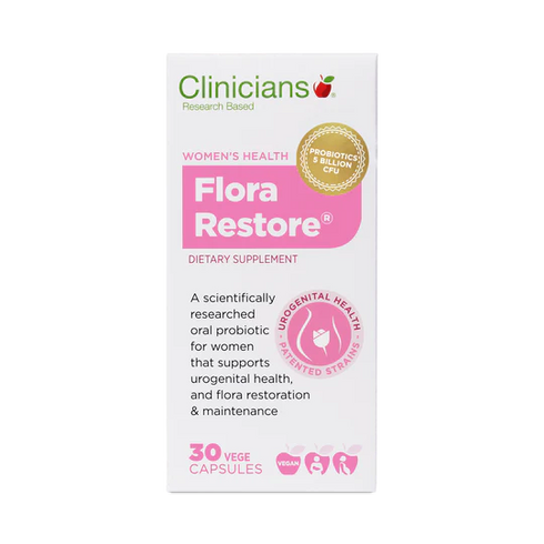 Flora Restore 30 Capsules | Clinicians-Clinicians-Matakana Pharmacy