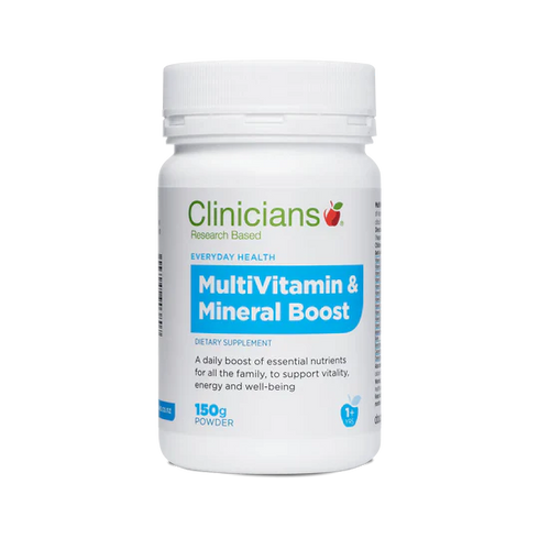 MultiVitamin & Mineral Boost Powder 150g | Clinicians-Clinicians-Matakana Pharmacy