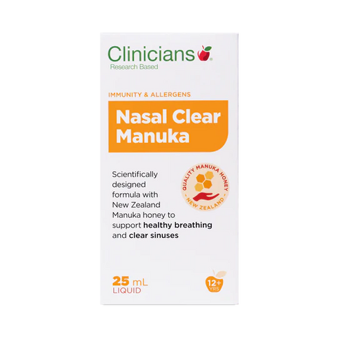 Nasal Clear Manuka 25ml | Clinicians-Clinicians-Matakana Pharmacy