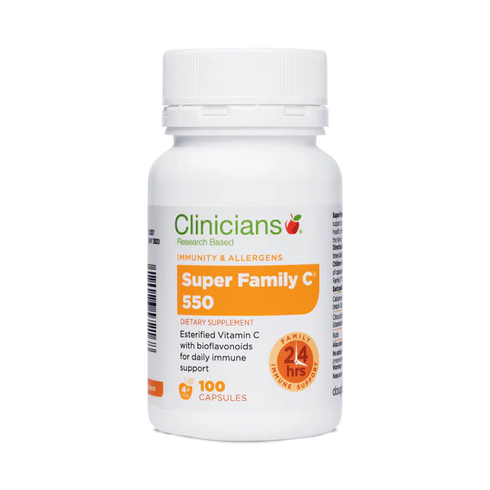 Super Family C 550 100 Capsules | Clinicians-Clinicians-Matakana Pharmacy