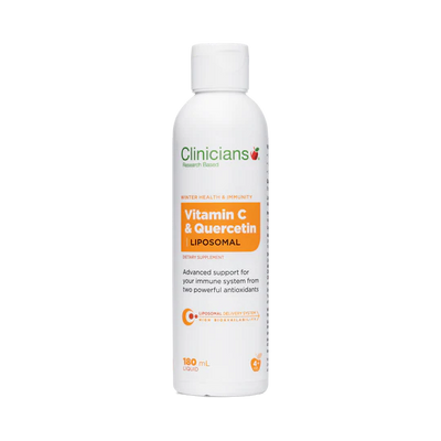 Liposomal Vitamin C & Quercetin 180ml | Clinicians-Clinicians-Matakana Pharmacy
