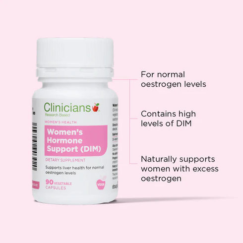 Women's Hormone Support (DIM) 90 Capsules-Clinician's-Matakana Pharmacy