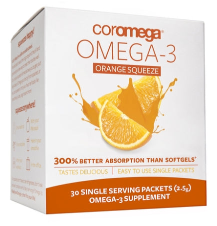 Omega3 Squeeze Orange 30pks-Matakana Pharmacy