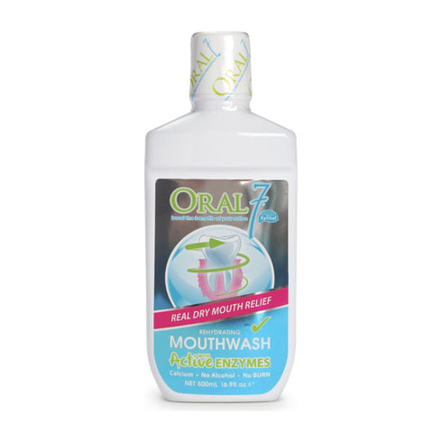 Oral7 Moisturising Mouthwash 500ml bottle