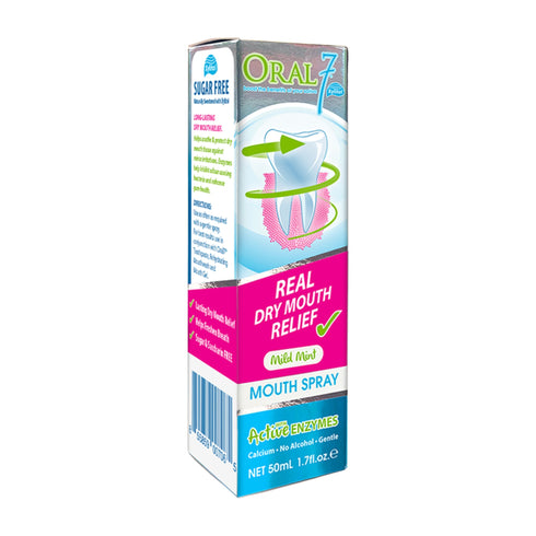 Oral7 Moisturising Mouth Spray 50ml carton