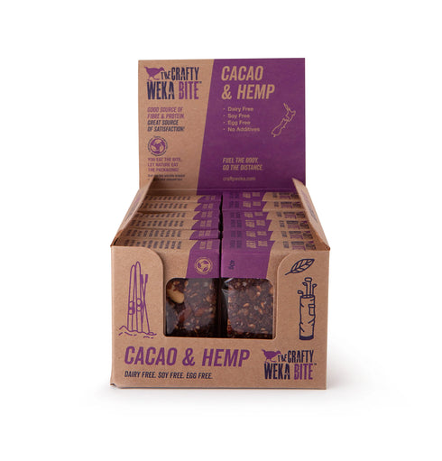 Cacao & Hemp Snack Bar 40g | Crafty Weka-Crafty Weka-Matakana Pharmacy