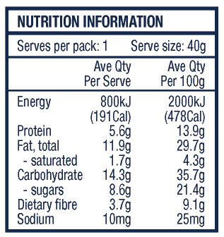 Cacao & Hemp Snack Bar 40g | Crafty Weka-Crafty Weka-Matakana Pharmacy