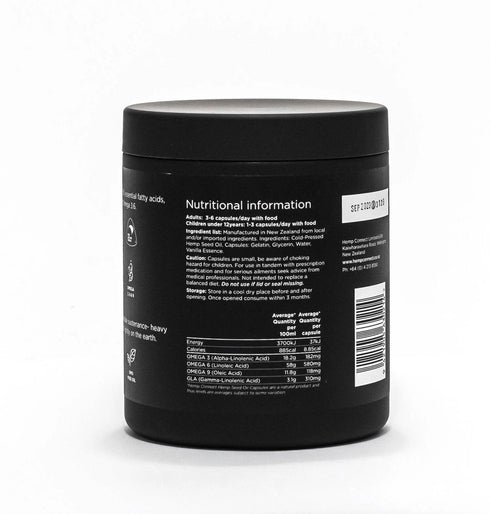 Hemp Connect Hemp Capsules 240-Hemp Connect-Matakana Pharmacy