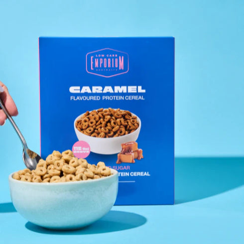Protein Cereal Caramel 250g-Low Carb Emporium-Matakana Pharmacy