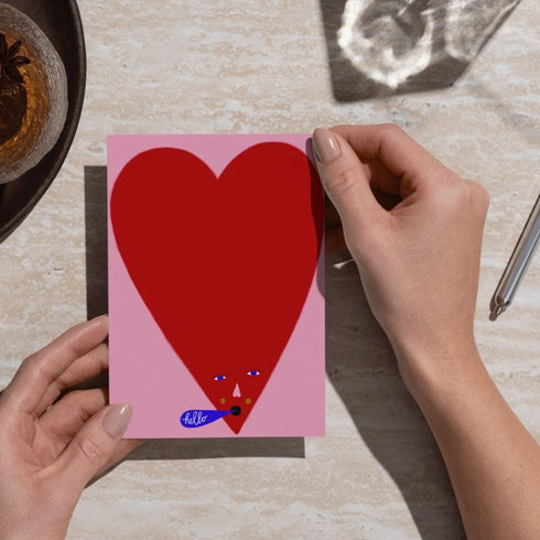 Greeting Card - Hello my Heart-Studio Soph-Matakana Pharmacy