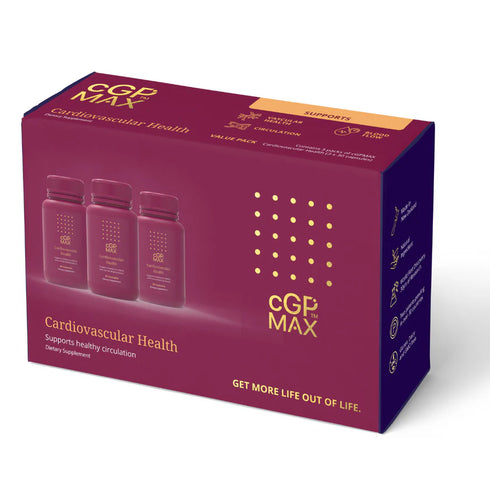 cGPMAX Cardiovascular Health Triple Pack 3x30caps-cGPMAX-Matakana Pharmacy