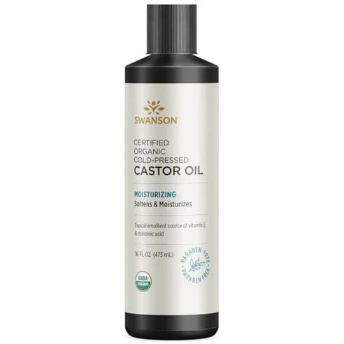 Image of Castor Oil - Certified Organic Cold-Pressed 473ml