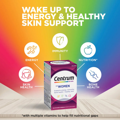 Centrum for Women 60 Tablets-Haleon-Matakana Pharmacy