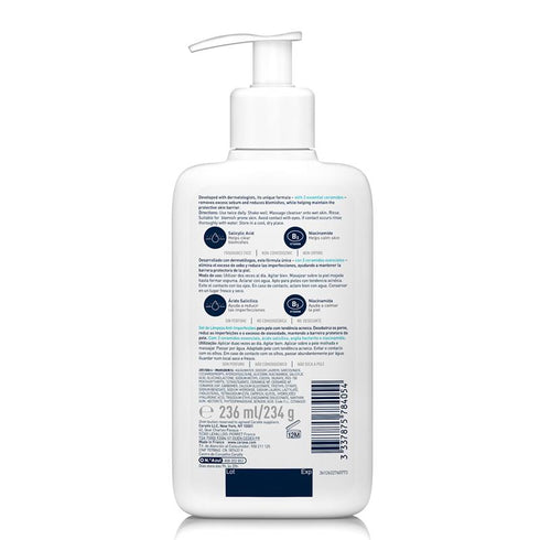CeraVe Acne Blemish Control Cleaner 236ml-Matakana Pharmacy
