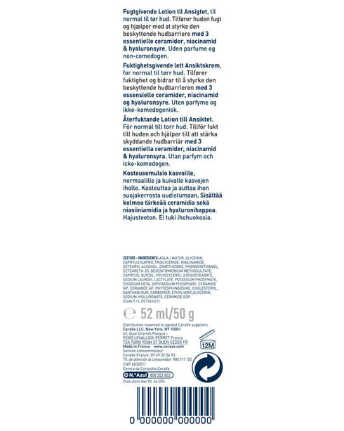 CeraVe Facial Moisturising Lotion PM 52ml-Matakana Pharmacy