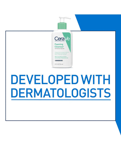 CeraVe Foaming Cleanser 473ml-Matakana Pharmacy