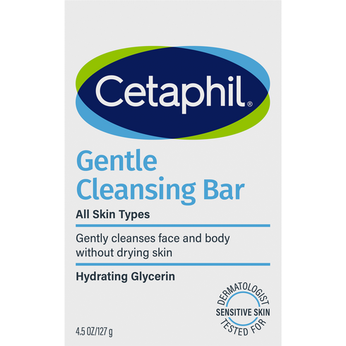Soap Free Gentle Cleansing Bar 127g | Cetaphil-CETAPHIL-Matakana Pharmacy
