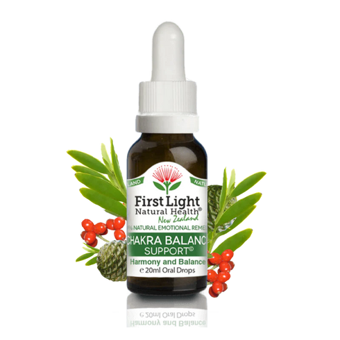 Chakra Balance Support Drops 20ml-First Light Natural Health-Matakana Pharmacy
