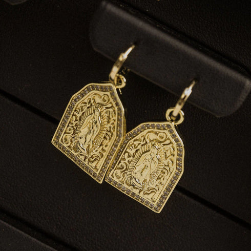 Earrings - Seraph Symbol - Chapel-Queen Of The Foxes-Matakana Pharmacy