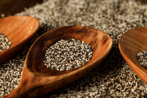 Black Chia Seed Organic American 22.68kg-Matakana Superfoods-Matakana Pharmacy