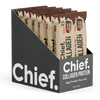 Collagen Protein Bar Choc Salted Caramel Box 12 x 45g-Chief-Matakana Pharmacy