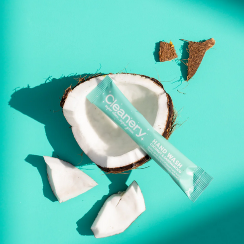 Cleanery Coconut & Sandalwood Hand Wash 12.5g - Individual Sachet-Cleanery-Matakana Pharmacy