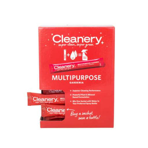 Cleanery Gardenia Multipurpose Cleaner Inner (30 x 16g Sachets)-Cleanery-Matakana Pharmacy