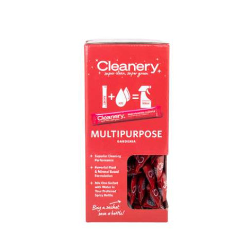 Cleanery Gardenia Multipurpose Cleaner Inner (30 x 16g Sachets)-Cleanery-Matakana Pharmacy