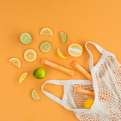 Cleanery Lemon & Lime Kitchen Cleaner 16g - Individual Sachet-Cleanery-Matakana Pharmacy