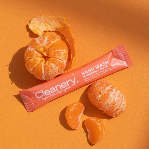Cleanery Mandarin & Cedar Hand Wash 12.5g - Individual Sachet-Cleanery-Matakana Pharmacy